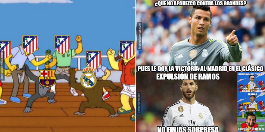 marca's tweet photo. Así vienen los memes de #ElClásico. @Cristiano, protagonista https://t.co/CdbJkV75iw #ZappingenlaRed https://t.co/gAKD9MYKc4