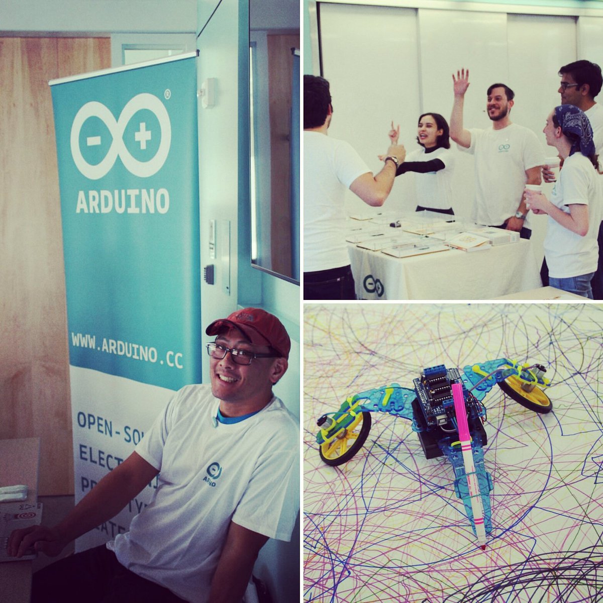 arduino's tweet image. Arduino Day it&apos;s happening in Berkeley now! #ArduinoD16 #GenuinoD16 @Arduinocc day.arduino.cc