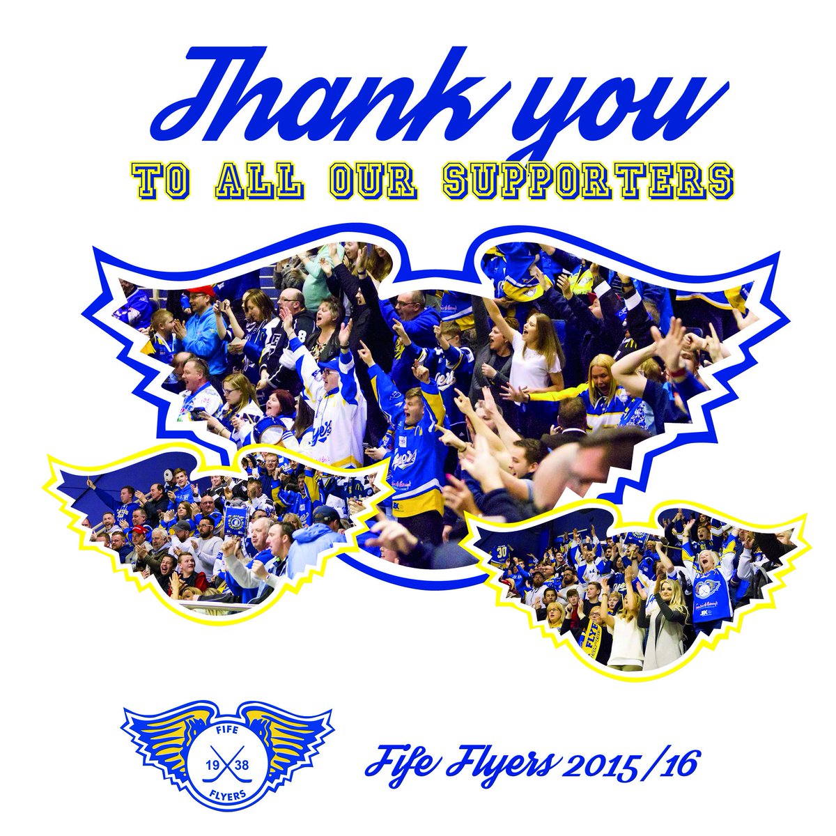 FifeFlyers's tweet photo. THANK YOU | Huge thank you to the great travelling Fife fans who were loud and got behind the team today! https://t.co/le3rOzHIWM