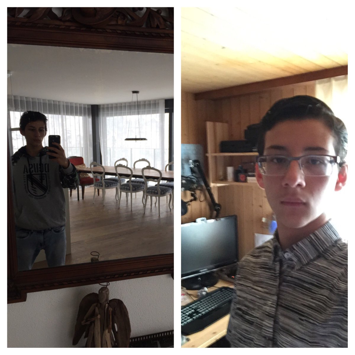 GDLogout's tweet image. How do I look better? With glasses or without?
