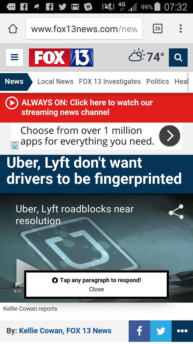 01507db5dba34b2's tweet photo. How much #TO4Uber does #uber care for the safety of #uberpax

https://t.co/7qjKqcKDNy

#hewasanuberdriver #uberlove https://t.co/HbQuRQ3jFS