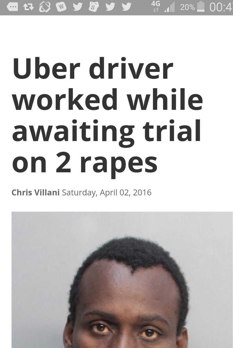 01507db5dba34b2's tweet photo. How much #TO4Uber does #uber care for the safety of #uberpax

https://t.co/7qjKqcKDNy

#hewasanuberdriver #uberlove https://t.co/HbQuRQ3jFS