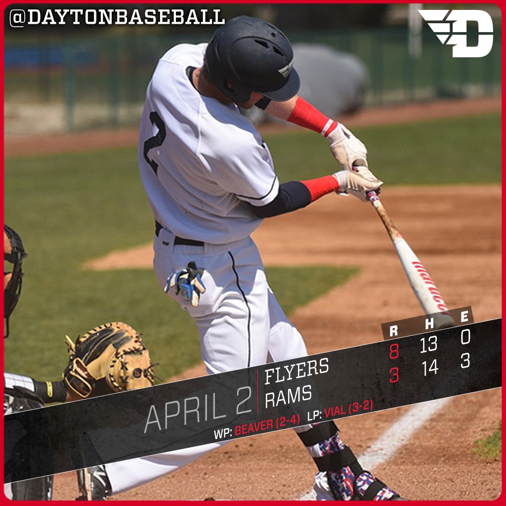 DaytonBaseball's tweet photo. The Flyers hold on for an 8-3 win over VCU Saturday. #GoFlyers https://t.co/sZXlICzrsv