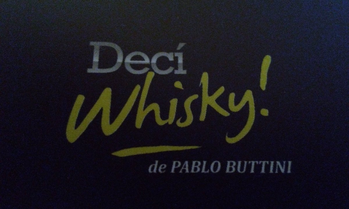 Deci Whisky (@pablobuttini) on Twitter photo 