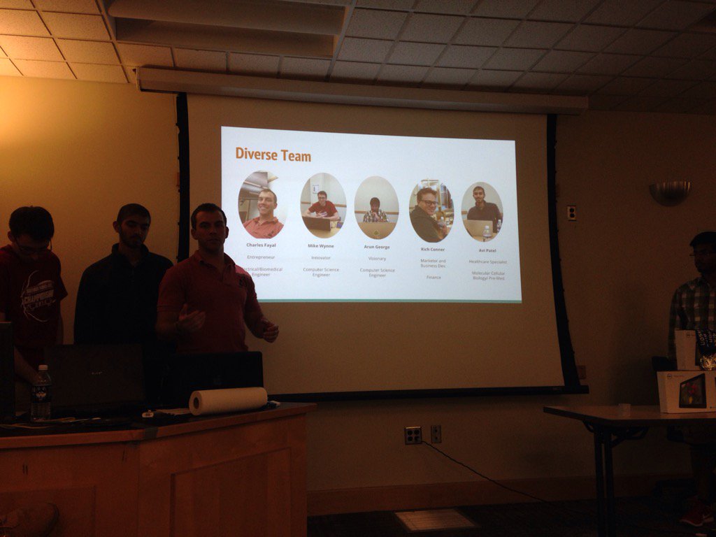 MLHacks's tweet photo. GodSend, a more efficient way to notify paramedics nearby to help #hackuconn https://t.co/1YQ47Xy7Cx