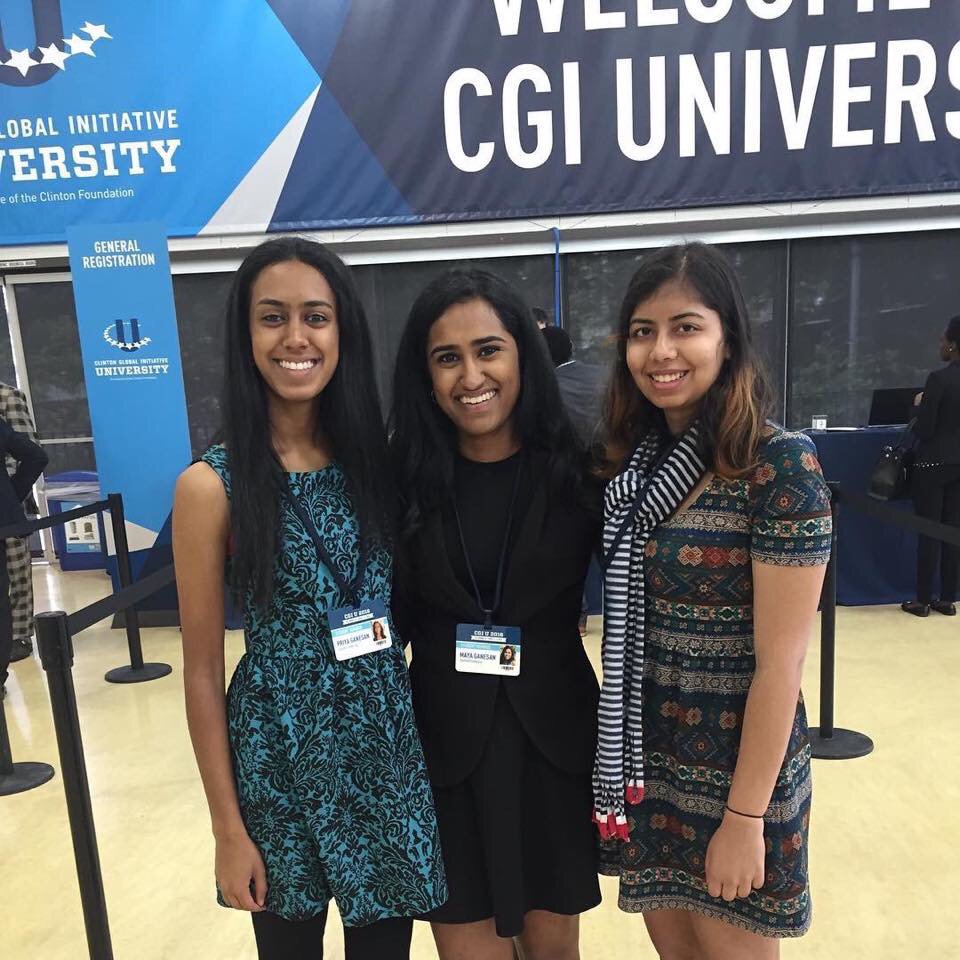 cs4good's tweet photo. The CS+Social Good team takes @ClintonGlobal University 2016! #CGIU2016 #CGIU https://t.co/ptny9rQfe7