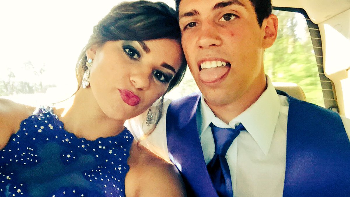 Tylerlafauci3's tweet photo. Sophomore prom with this hottie😻 https://t.co/8wOq73llVf