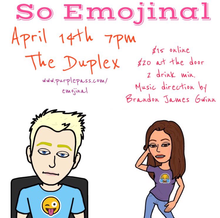 BLEEPmag's tweet photo. We've heard @sashiepashie &amp; @TimKava are gonna crush it at @DuplexNYC! Get your tix! https://t.co/AgVo65EBF2 https://t.co/RR9hqpT1aB