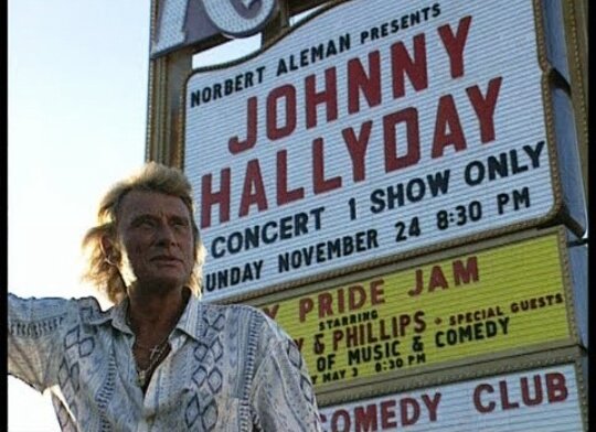 Mireille_duval's tweet photo. @JohnnySjh @LHallyday @denisgueldry 20 ans déjà Johnny "Jolie petite rock'n'rolleuse" #DestinationVegas 👍👊👌✌❤ https://t.co/rYFtTd7cPO