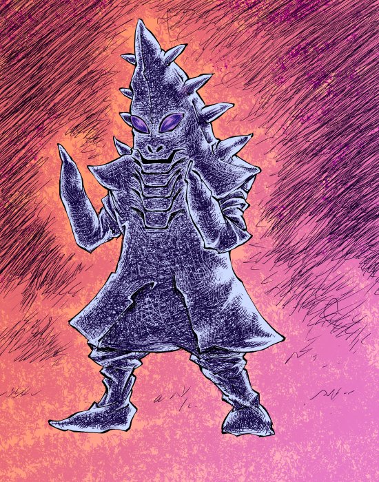 遅刻&過去絵で恐縮ですが新マン開始日に寄せて。 