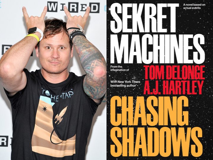 SPIN's tweet photo. Former Blink-182 guitarist @tomdelonge co-wrote a novel to ease you into believing in UFOs https://t.co/KoE5Wz11MM https://t.co/20nleOUiwg