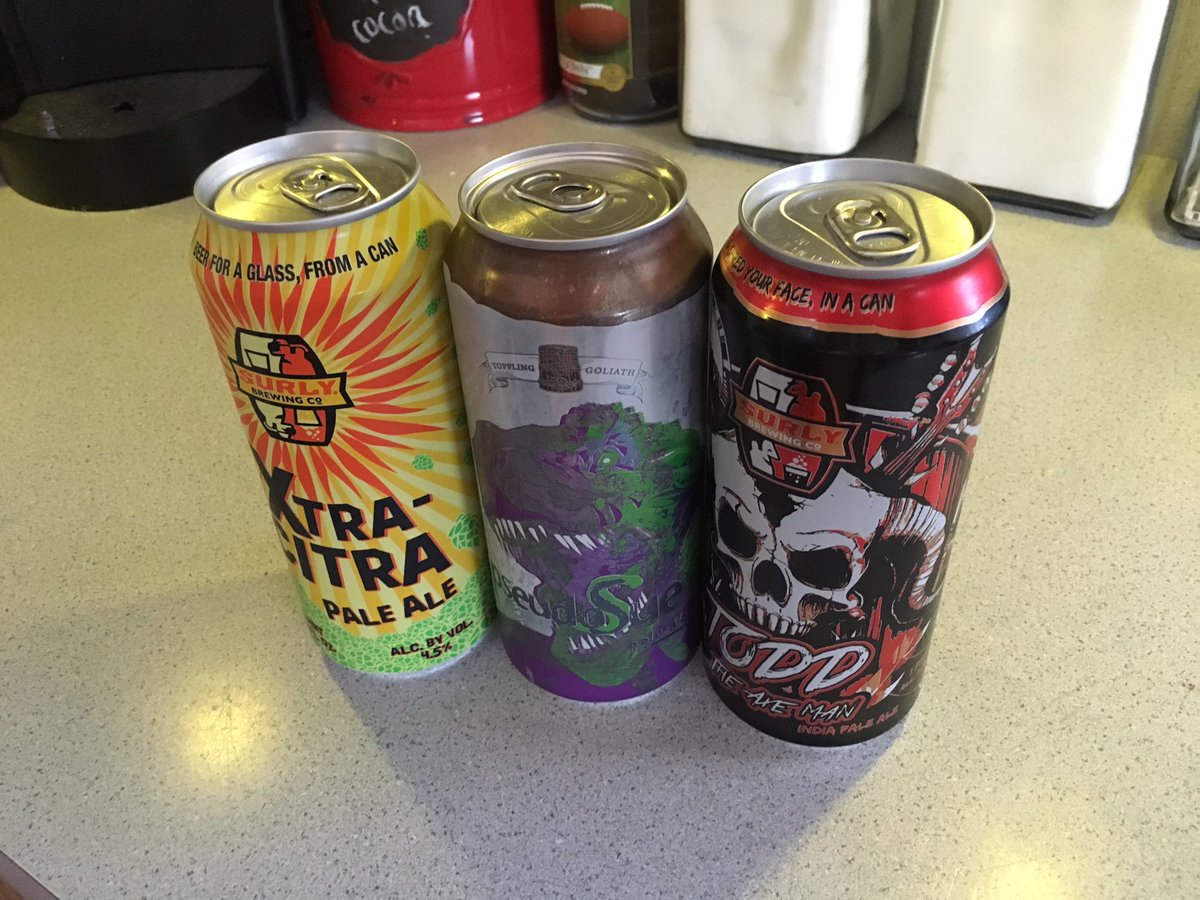 eDogg26's tweet photo. @TGBrews @surlybrewing Citra Citra Citra night!!  Thanks for the brews! https://t.co/UQrizO0ftG