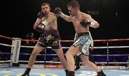 SkySportsBoxing's tweet photo. REPORT: Tom @dazzlindoran halted @luke_keeler in a fantastic two-round battle in Liverpool https://t.co/Ov4aZgALzW https://t.co/asaHFPGOfR