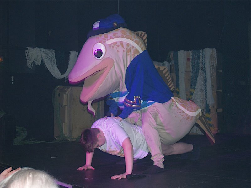 Þorri Þorskur að gera misgóða hluti