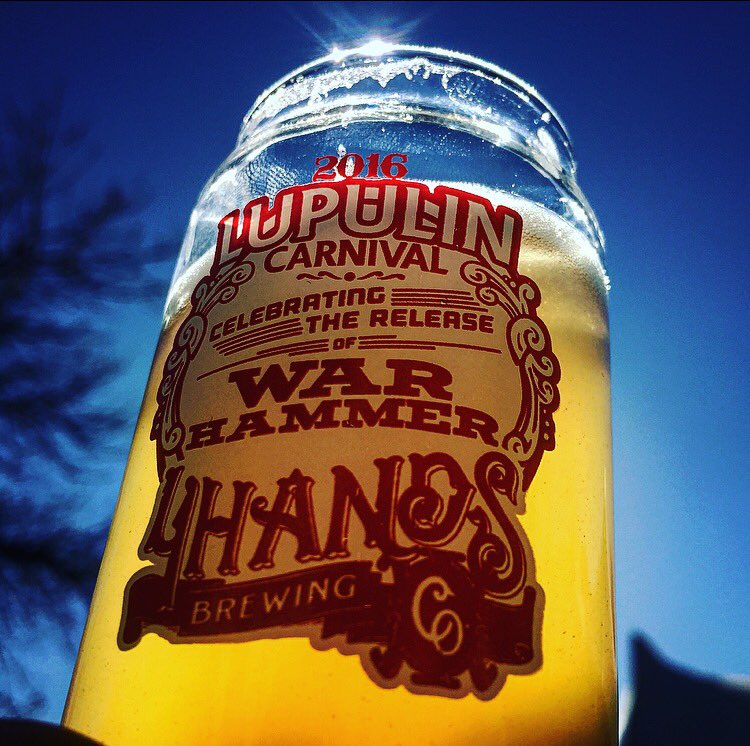 MOBeerGuy's tweet photo. Thank you @4HandsBrewery for another great year! #lupulin2016 #DrinkMO๐ป https://t.co/hlPs0Eucxa