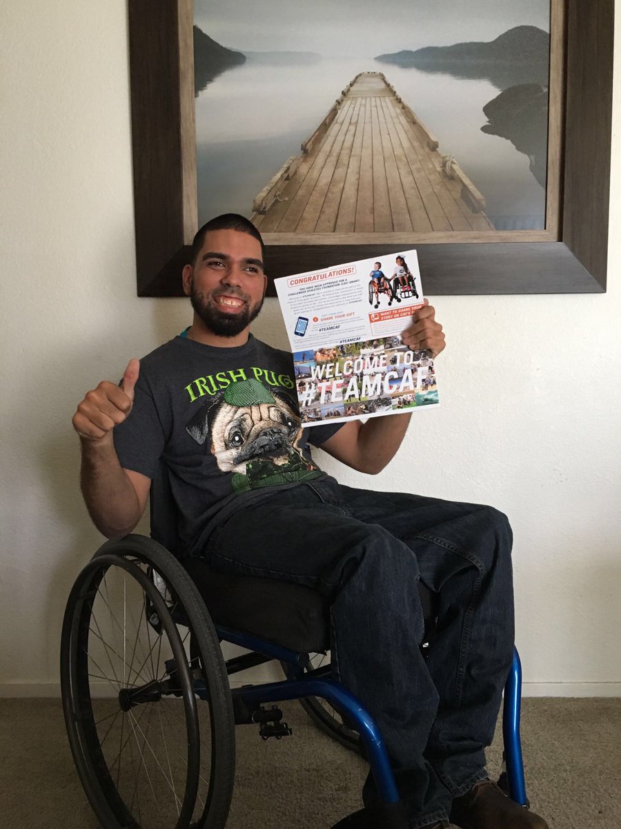 Thanks to Challenged Athletes Foundation #TEAMCAF