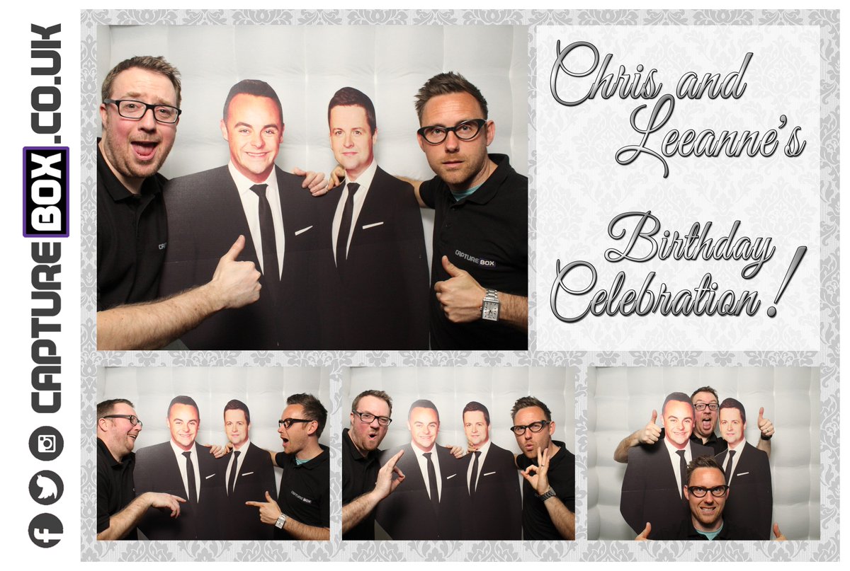 capture_box's tweet photo. Had our very own Saturday Night Takeaway with @antanddec this evening for Chris &amp; Leeanne's Birthday Celebration! https://t.co/uNBUvP16NE