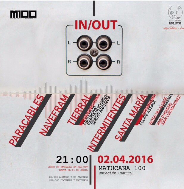 FAD_UFT's tweet photo. #InOutFad
VENTA ENTRADAS 21hrs en @Matucana100 https://t.co/XqpdZKhU0N