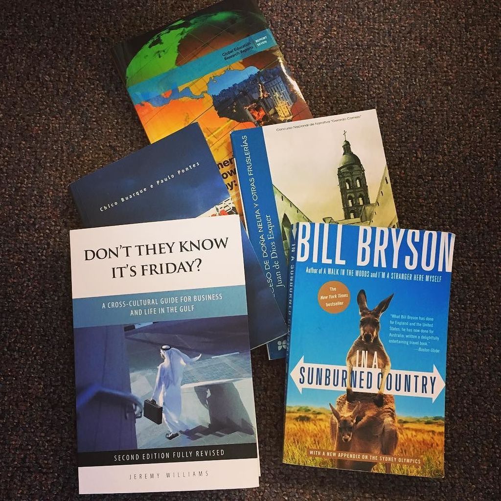 WildcatsAbroad's tweet photo. Grab a book about or from another country for #internationalbookday #read #books #studyabr… https://t.co/t1tyrhKSvw https://t.co/FS5elEXdHN