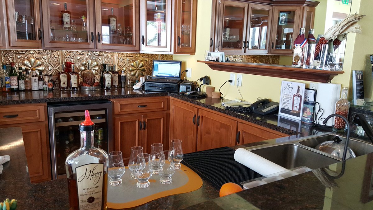 MickBourbon's tweet photo. Went to J. Henry &amp; Sons today in Dane, WI. Great bourbon! Thanks for the hospitality Liz &amp; Joe @TheWinebowGroup https://t.co/GuPqv3uDCG