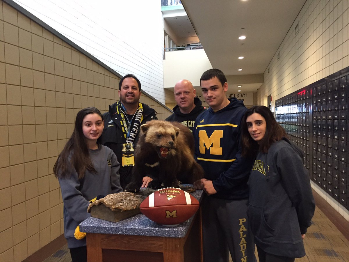 PCFBDFO's tweet photo. PCFB in the Big House - JBB, Lyons Family @bartbaby23 #livvnation #wolverines #thebighouse https://t.co/OmcFVrurL6