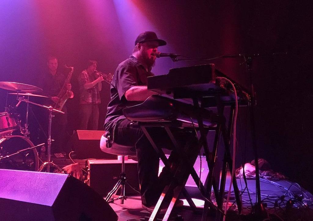 hearnebraska's tweet photo. Josh Hoyer &amp; Soul Colossal play @theslowdown  Photo:  @cruistopher https://t.co/bPRiNdXHIv