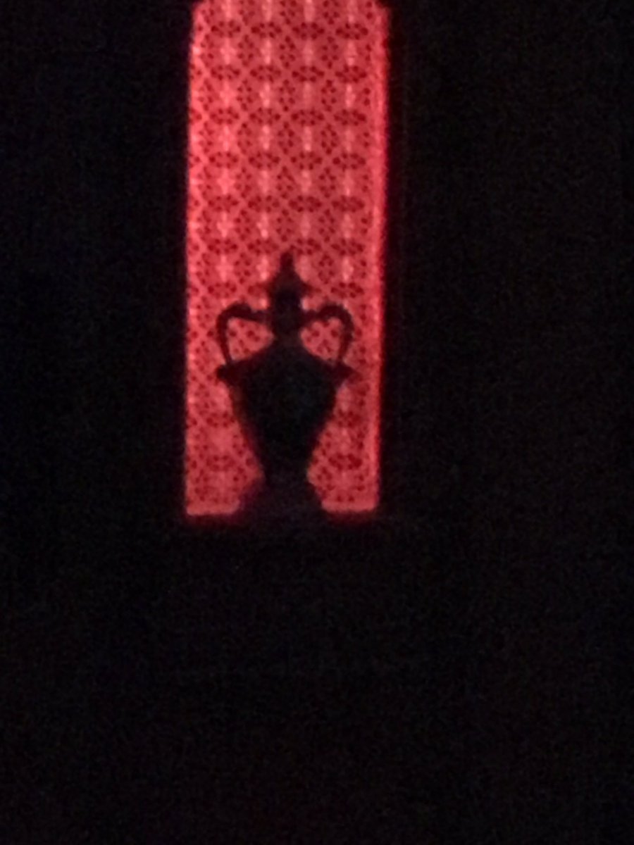 fertanish's tweet photo. I predict Sunn O)))'s bass vibrations will shatter one of these vases #bigearsknox #bigears2016 https://t.co/rdl3JSPE9h