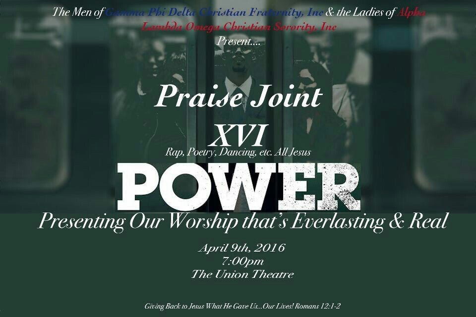 AG_GphiD's tweet photo. There are plenty of ways to Praise God. Come out next Saturday, the 9th, and see. https://t.co/jWvLr49I5D