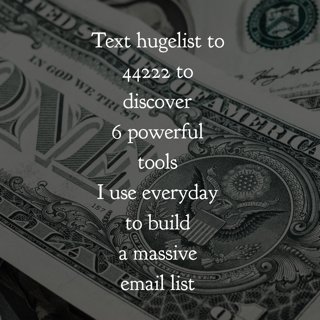 AffiliateKing3's tweet photo. Text hugelist to 44222 to discover the only 6 list building tools you need. #socialmediamarketing https://t.co/6uJxn6HLdE