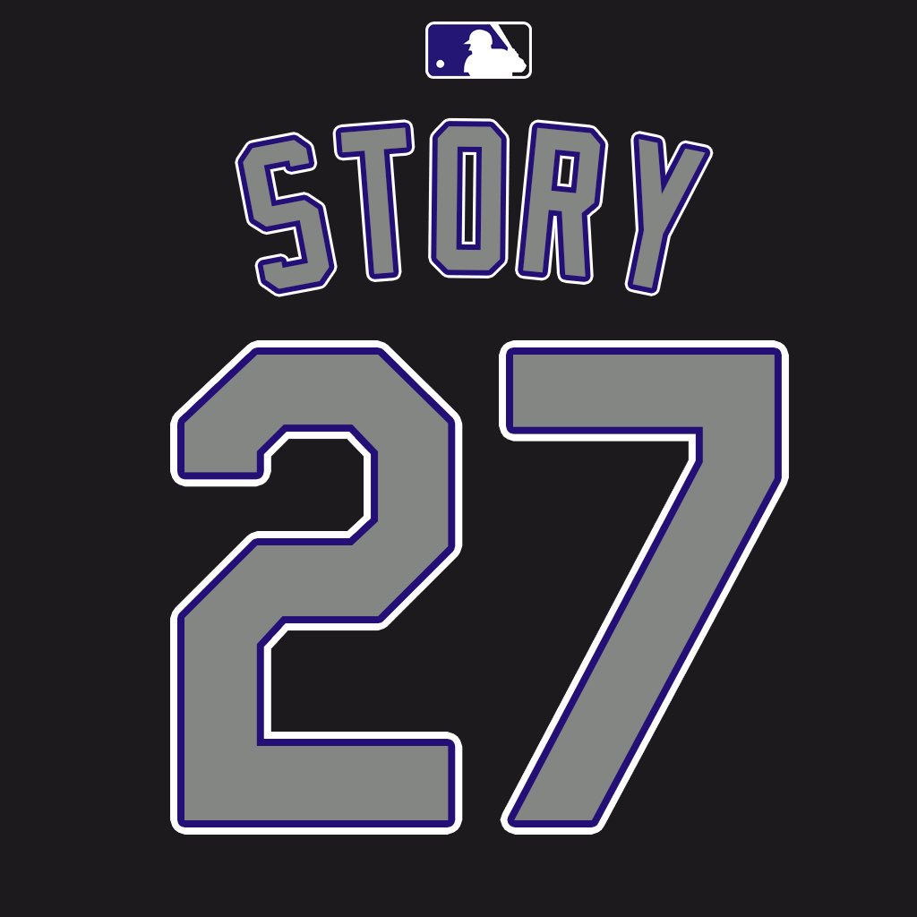 MLB Jersey Numbers on X: INF Trevor Story (@tstory2) will wear number 27.  RHP Tyler Chatwood switches to number 32. #Rockies   / X