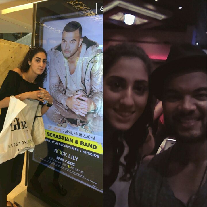 jessicaa_usher's tweet photo. When your birthday dream comes true @GuySebastian thank you, you were so sweet!!! ๐๐๐๐ #RockLilly #FritoSun https://t.co/YT9nJPXHQr
