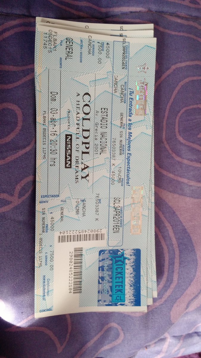 lostboy1975's tweet photo. En venta me sobra esta entrada https://t.co/x6JXDflKAA
