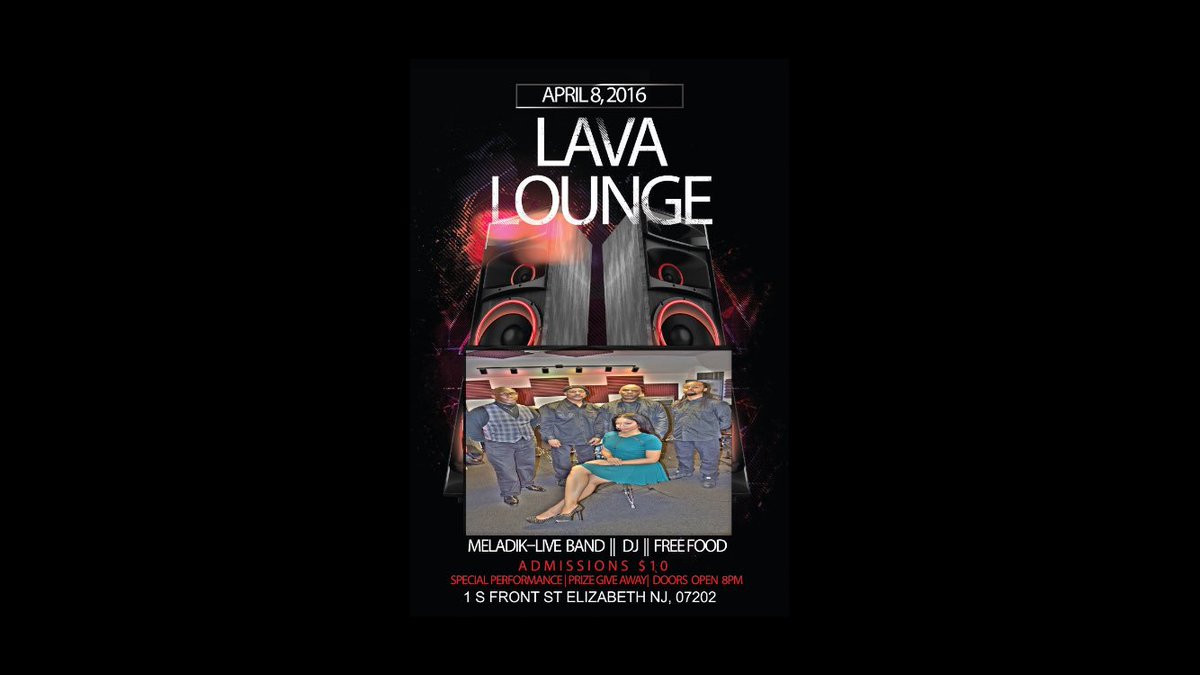 AltrinaRenee's tweet photo. My band Meladik will be live at Lava Lounge this Fri 4/8 in Elizabeth, NJ #seeyouthere https://t.co/vCCLsSzLQ3