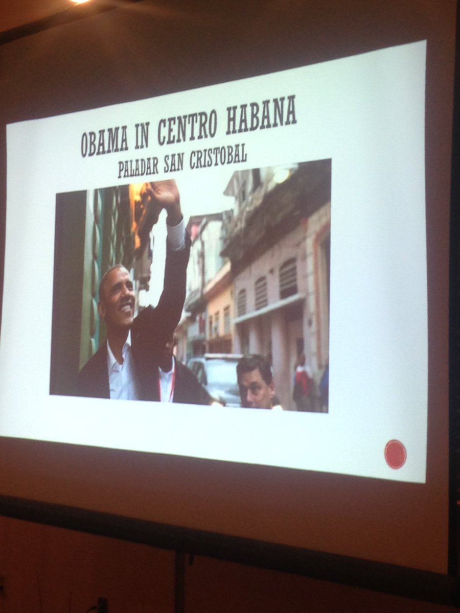 RMCLAS's tweet image. Obama as US first Afro-Cuban president? Transformative moment in Cuba. #RMCLAS2016 #keynote