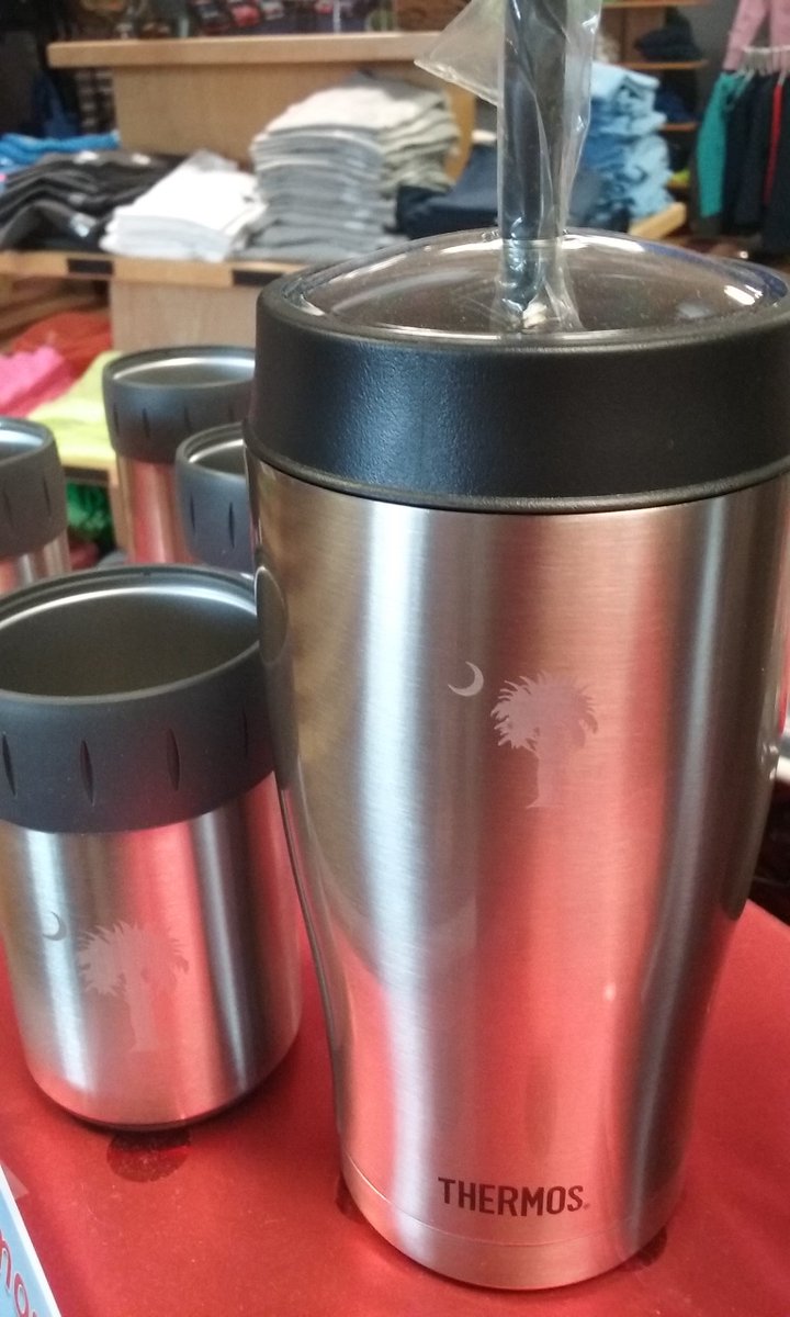 SCShops1314's tweet photo. THER-MOS be a reason you don't already have a SC Logo Thermos! Come in on Monday! #Thermos #SCLogo #SCShop https://t.co/x9AxifhZkq