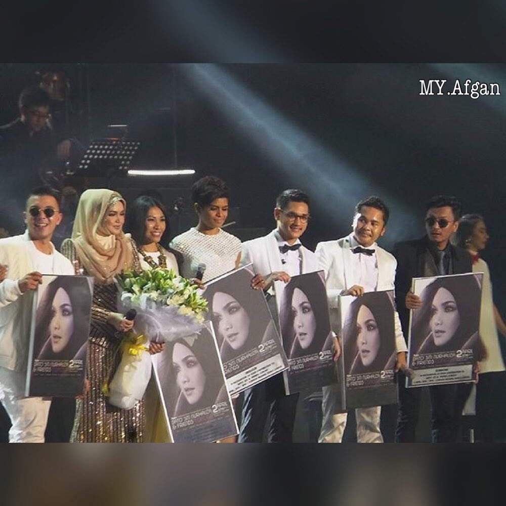 MY_Afgan's tweet photo. Finale #DatoSitiNurhalizaAndFriendsConcert #2April2016 #StadiumNegara https://t.co/6r7Nr7xnu5