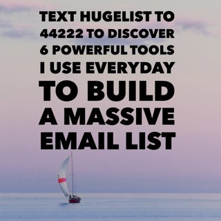 AffiliateKing3's tweet photo. Text hugelist to 44222 to discover the only 6 list building tools you need. #onlinemarketing https://t.co/Jkp8RC6OBW