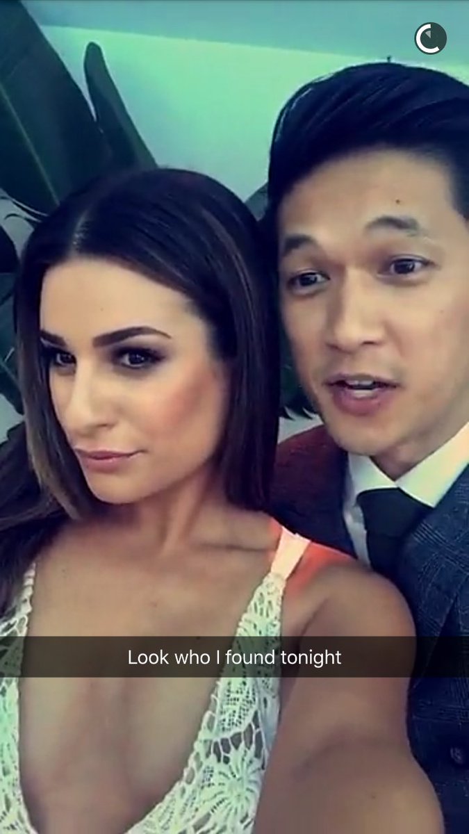 CaptSwanHook's tweet photo. Harry Shum Jr posted this video with Lea on his snapchat account... https://t.co/54zyaGiGW9 https://t.co/liCdUitELI