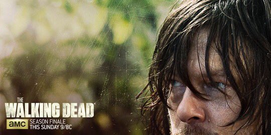 TalkingDead_AMC's tweet photo. *BANG* Don’t miss a second of the 90-minute #TWDFinale tomorrow at 9|8c. https://t.co/geMR2CwGfF
