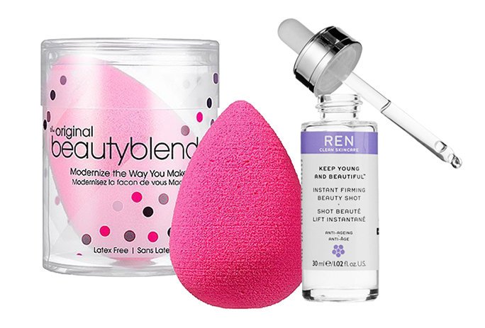 InStyle's tweet photo. This is what happens when you put serum on your @beautyblender: https://t.co/Qnlw8O0YGB https://t.co/TGT2KYpPxz