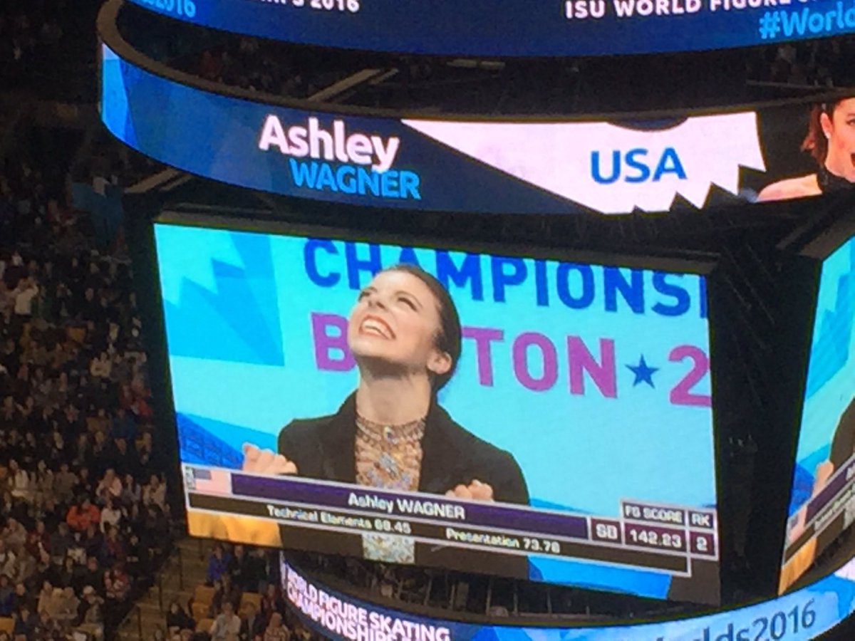 A world silver medal for <a href="/AshWagner2010/">Ashley Wagner</a>! #Worlds2016