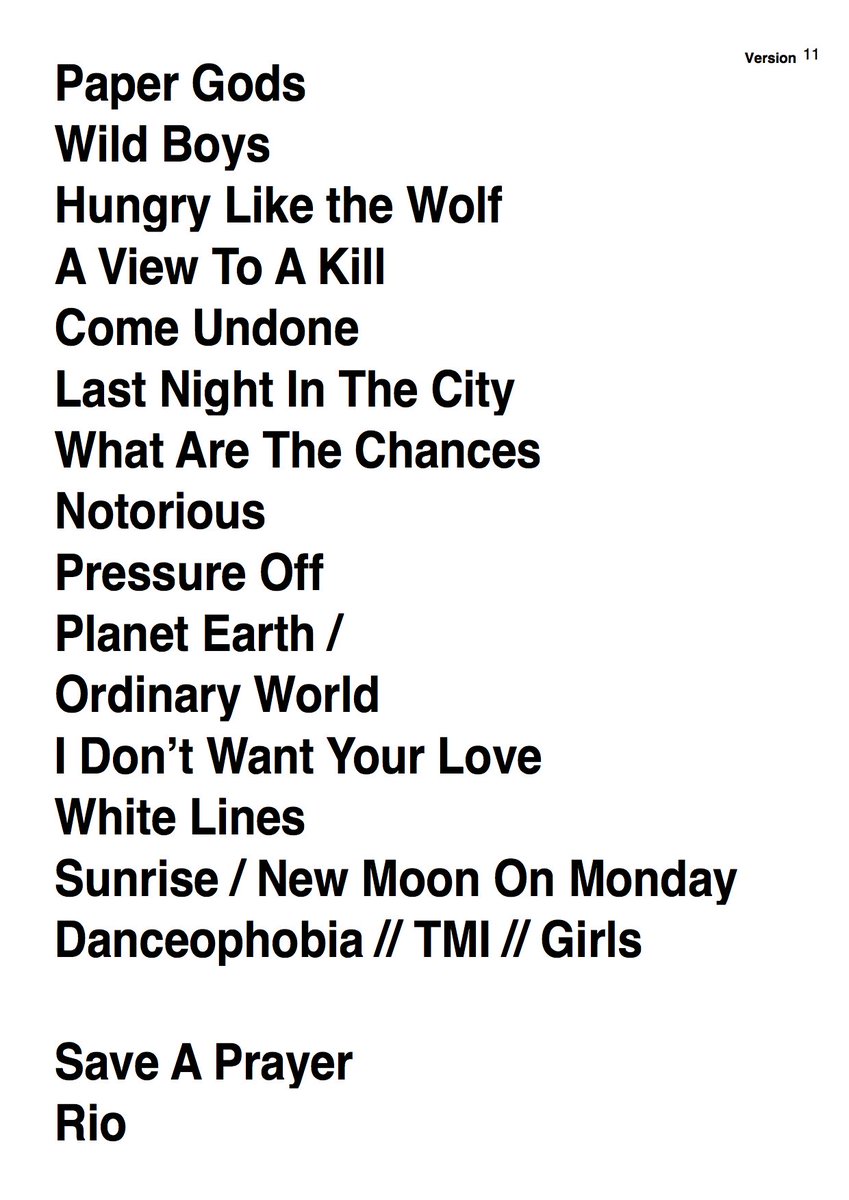 duranduran's tweet photo. WHAT A NIGHT! Thank you for everything, @LIVETAMPA, we will be seeing you again soon! #duranlive https://t.co/M22VE4l9OZ