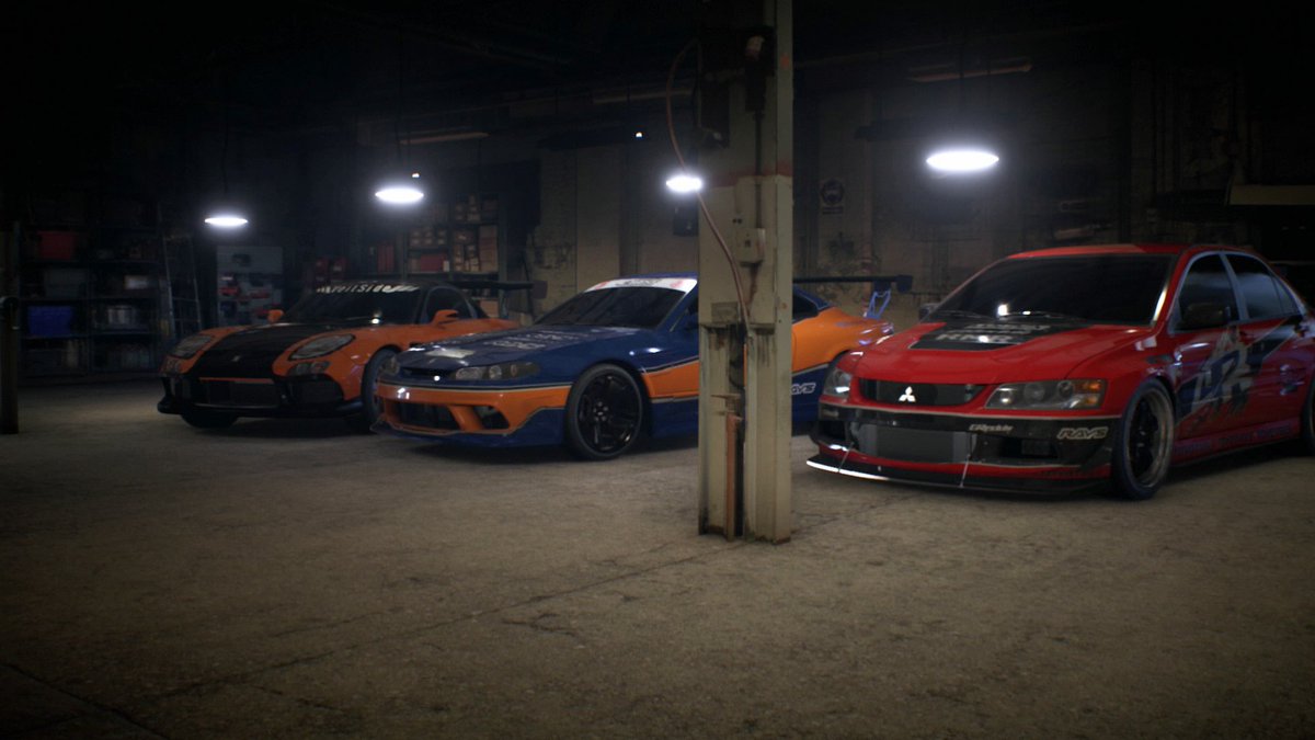 apple____user's tweet photo. Han's garage #TokyoDrift #FastAndFurious #NFS2015 #NeedForSpeed #PS4share https://t.co/5kJm4pWoKl