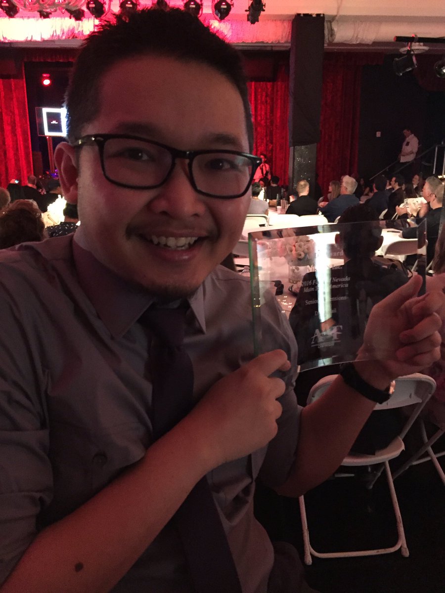 VIRGENInc's tweet photo. Thanks #addys2016 for the silver award for much hard work on the Senior Dimensions 2016 calendar! @AAFLasVegas https://t.co/9sL7Bg1gCn