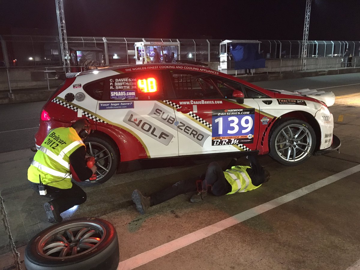 24hour update turbo failure so lost two hours but we are back and fastest car on track #24silverstone <a href="/24HSERIES/">24H SERIES</a>