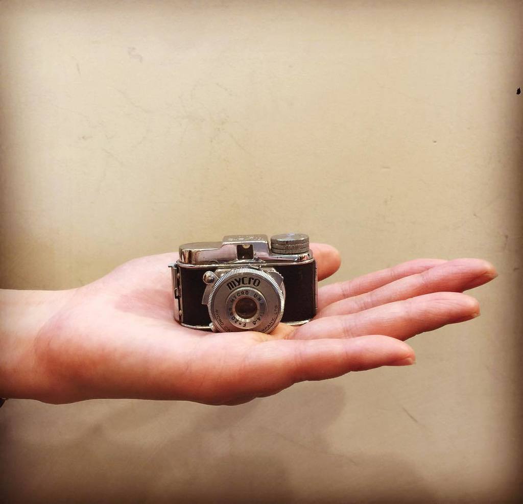 豆カメラ 手のひらサイズのフィルムカメラ〝豆カメラ〟入荷しました！ミゼット