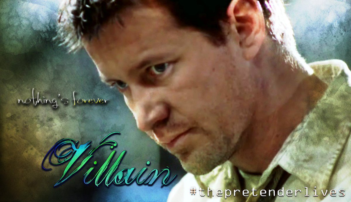 PretenderCentre's tweet photo. #itsgoodtobebad #thepretenderlives #MrLyle #villan Most Charming Baddie of All Time #thepretender #fanart https://t.co/YsNTOhxfEm