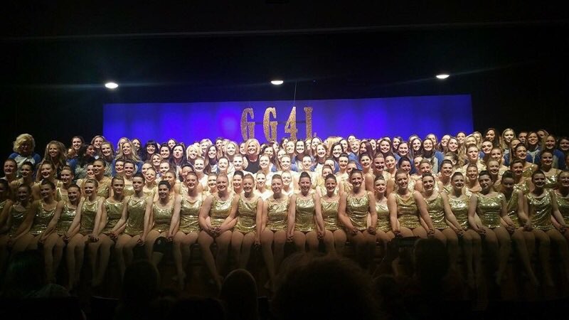 Absolutely fabulous spring show night. Everyone was amazing. We love you Mrs. Holder!💙💛 #GG4L