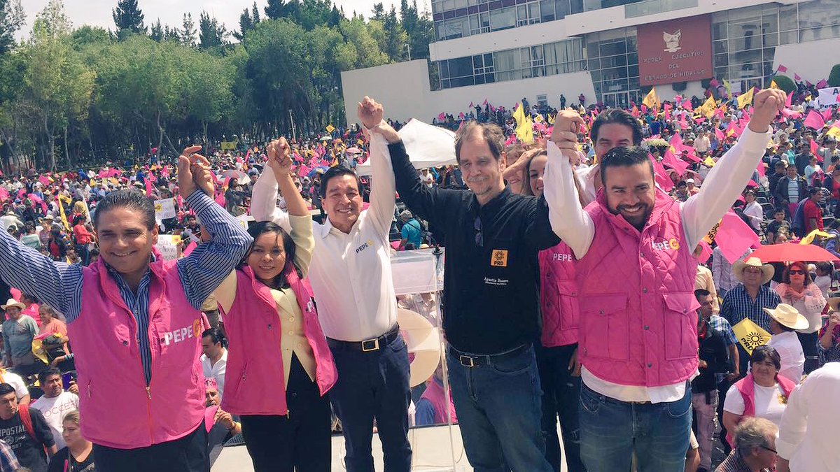 En <a href="/PRDMexico/">PRD</a> ya arrancamos campañas!! Un placer acompañar a @GuadarramaPP nuestro candidato a gobernador en Hidalgo