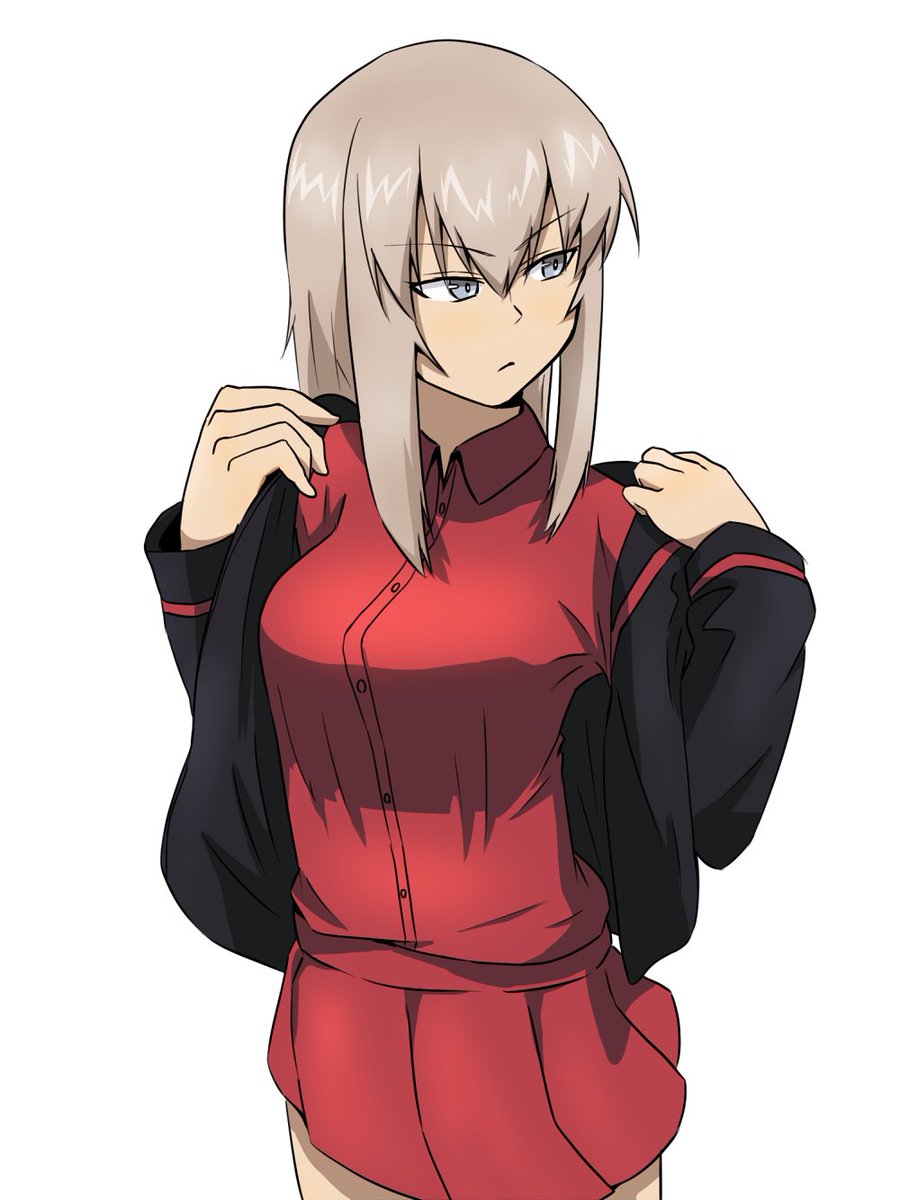 はるきまん ジャケットを脱いで 着てるけど 真っ赤になる黒森峰にドキッとしたい T Co 1rd5d0yzrt